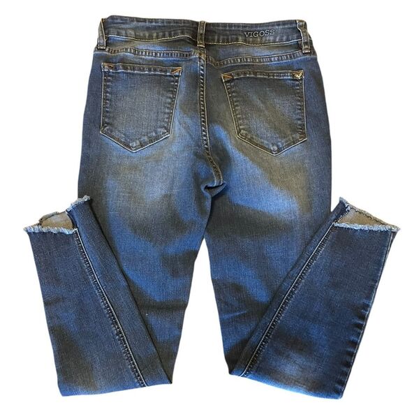 Vigoss Marley Super Skinny Jeans Mid Rise Womens Size 27 - Picture 2 of 9